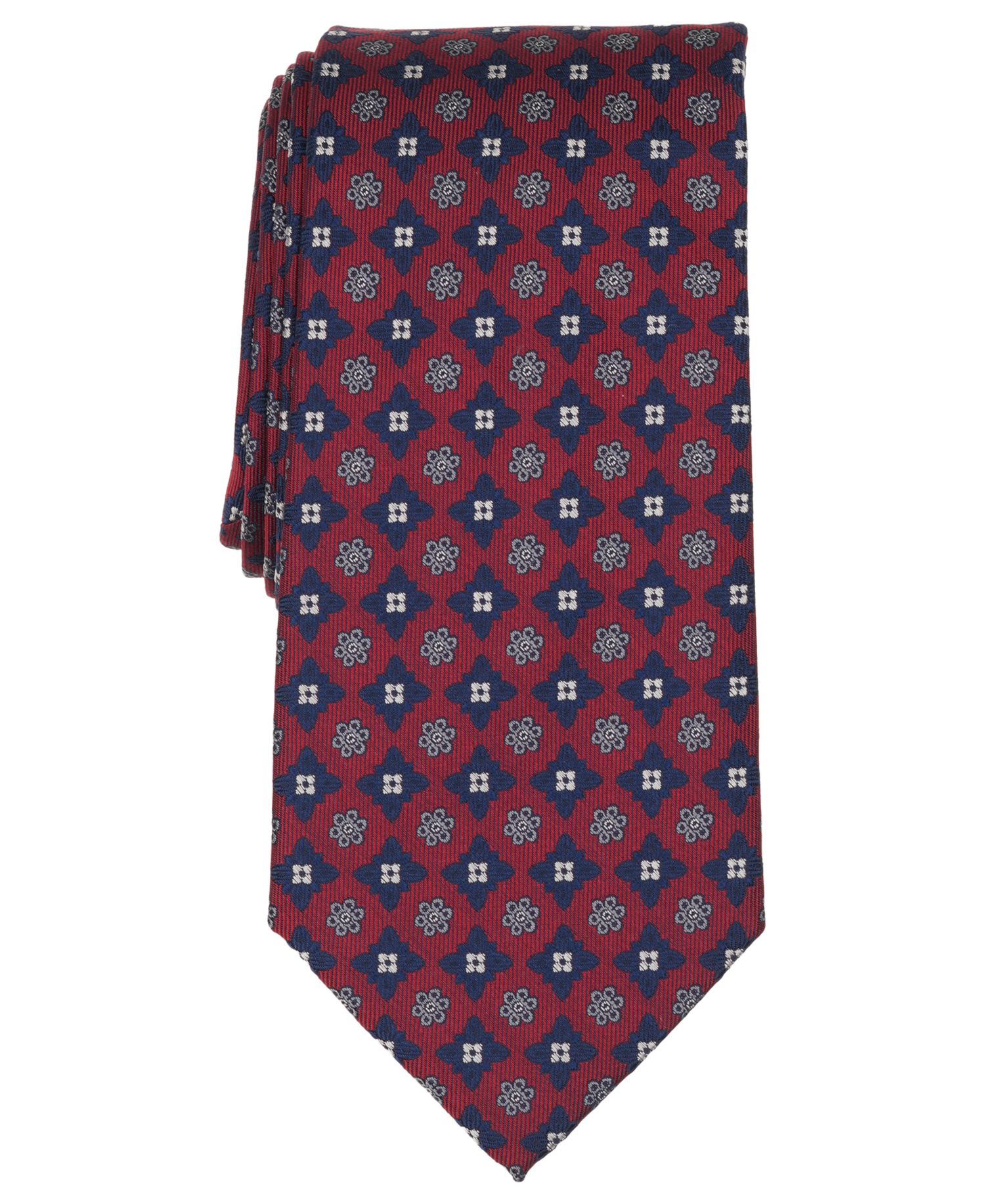 Men's Bold Flower Neat Classic Tie