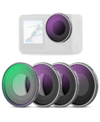ND8 Camera Lens Filter with CPL, ND8, ND16 for DJI Osmo Action models