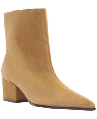 Women's Ally Mid Block Pointed Toe Dress Booties