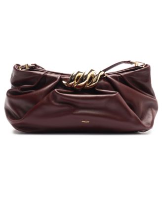 Caitlyn Medium Leather Clutch Handbag