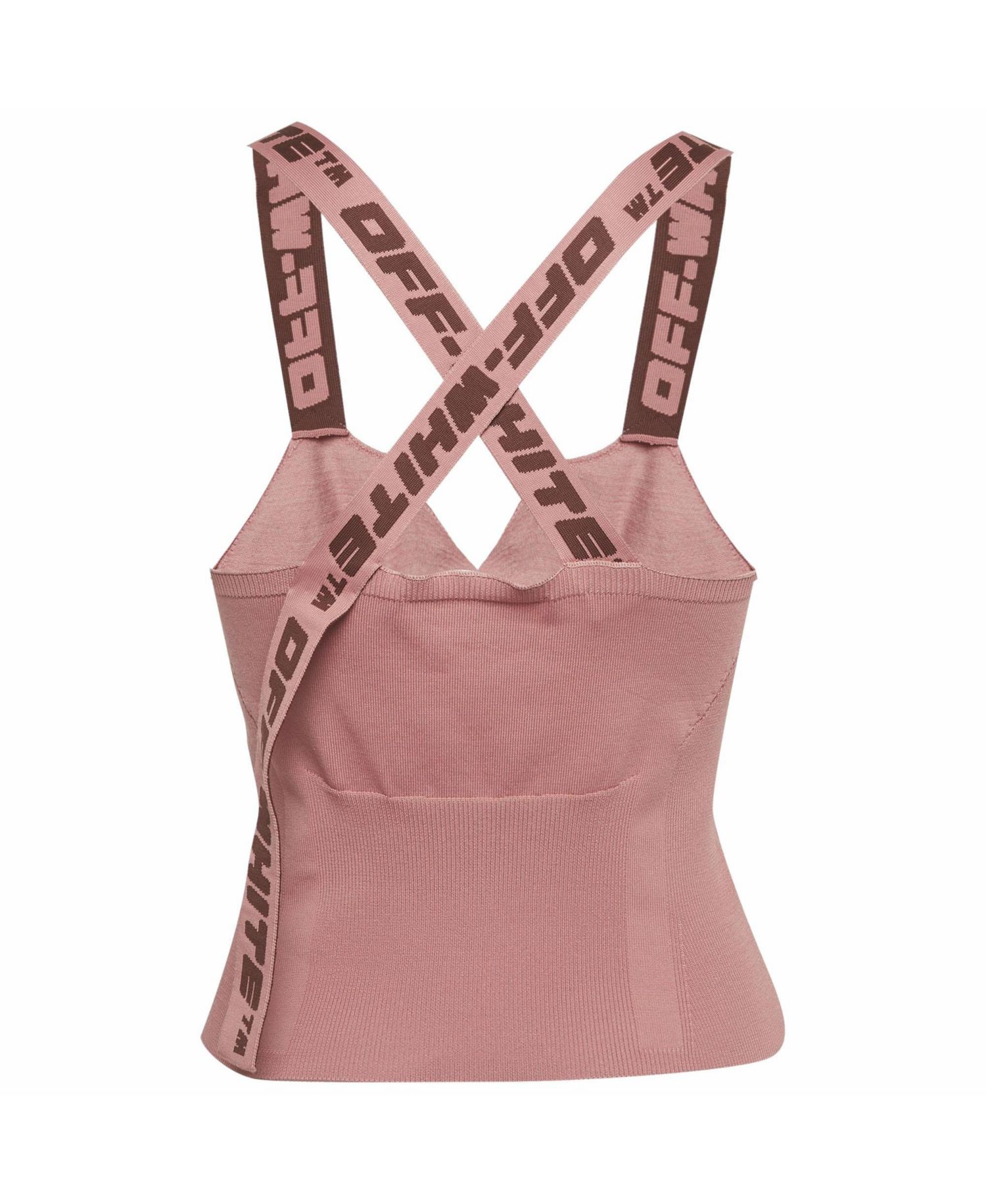 Women's Logo Strap Stretch Knit Tank Top