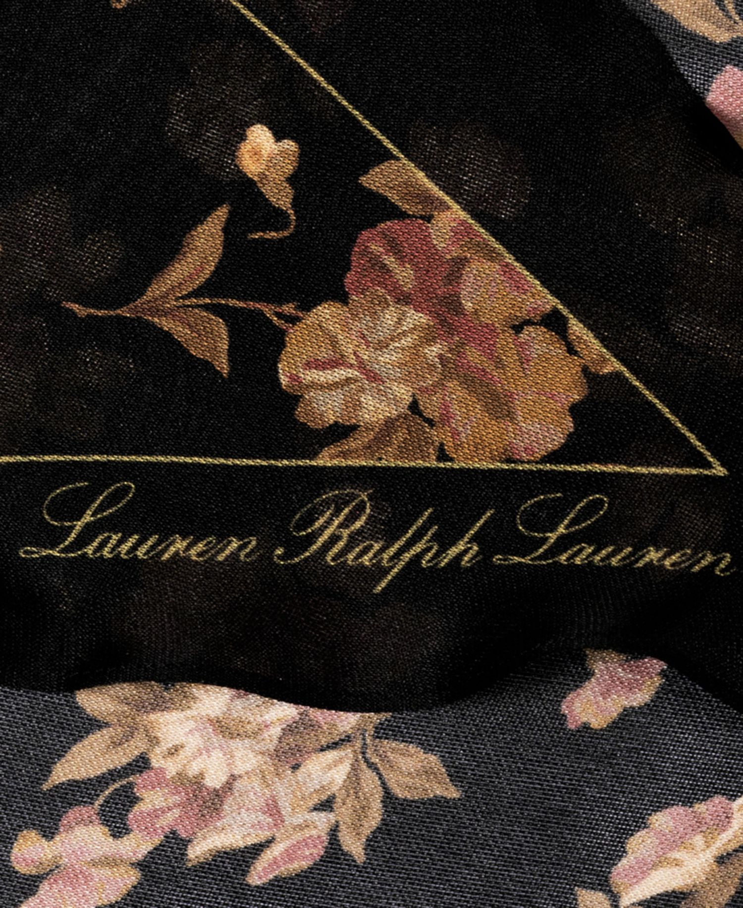 Floral Large Diamond Scarf