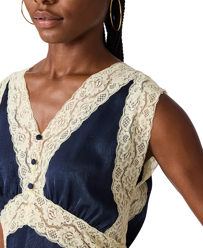 Women's Elinor V-Neck Sleeveless Top - thumbnail 6