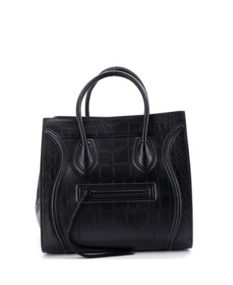 Medium Phantom Bag Embossed Leather