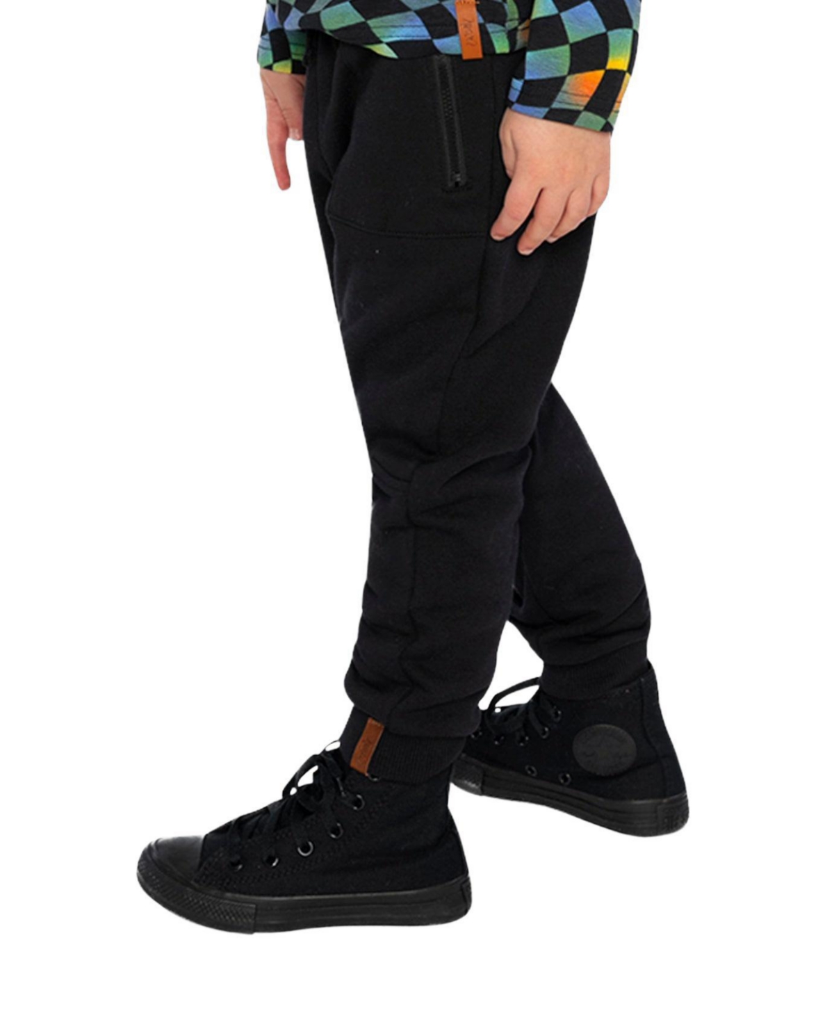 Deux par Deux Toddler Boy (2T-5T) Fleece Sweatpants with Pockets