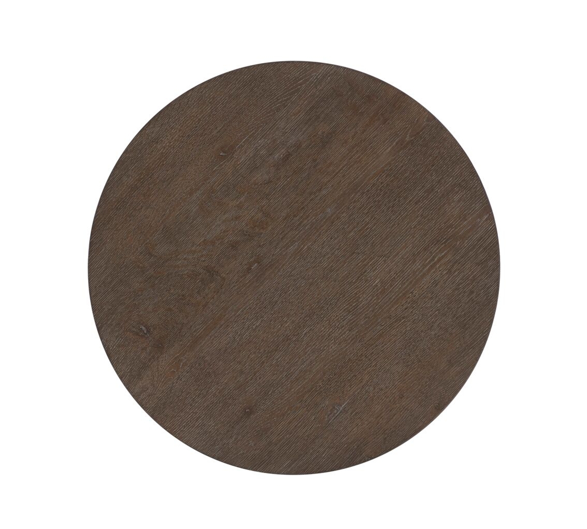 Bernhardt Outline 24" Round Wood Side Table