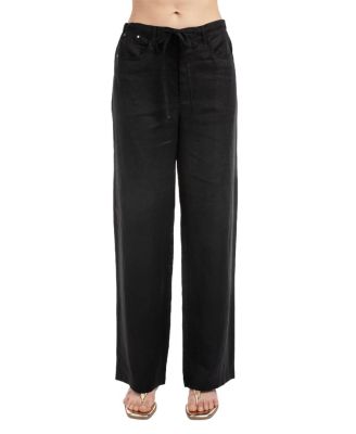 Women's Linen Drawcord Pant