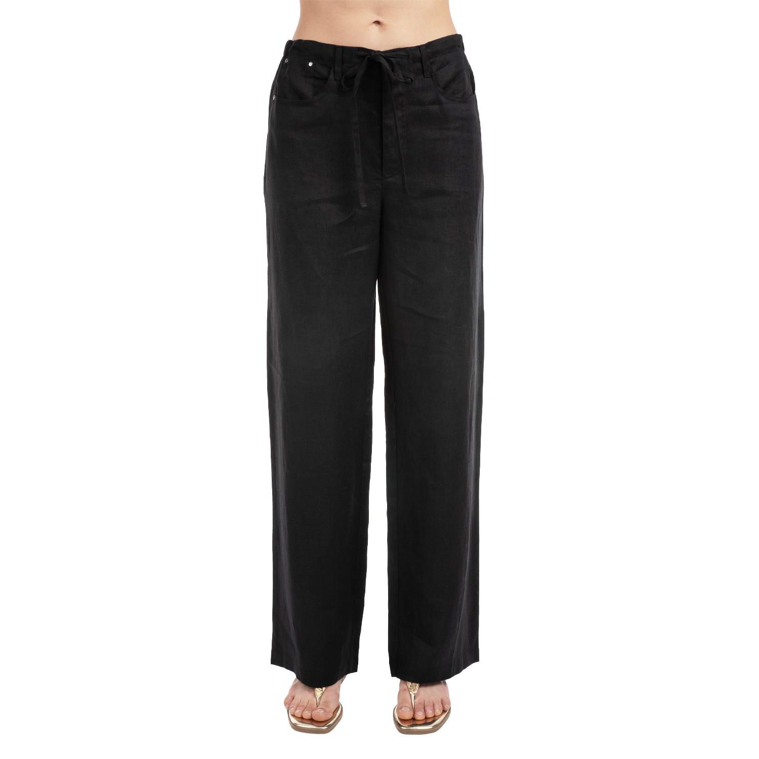 Women's Linen Drawcord Pant