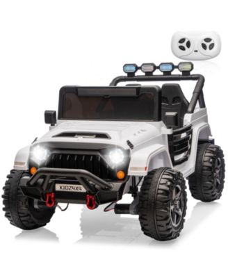 49.2 x 31.1 x 29.9 Inch Kids Electric Ride On car 24V 2 Seater 4WD Car with Remote Control for Outdoor Play.