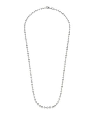 Silver Metal Alloy Balls Necklace