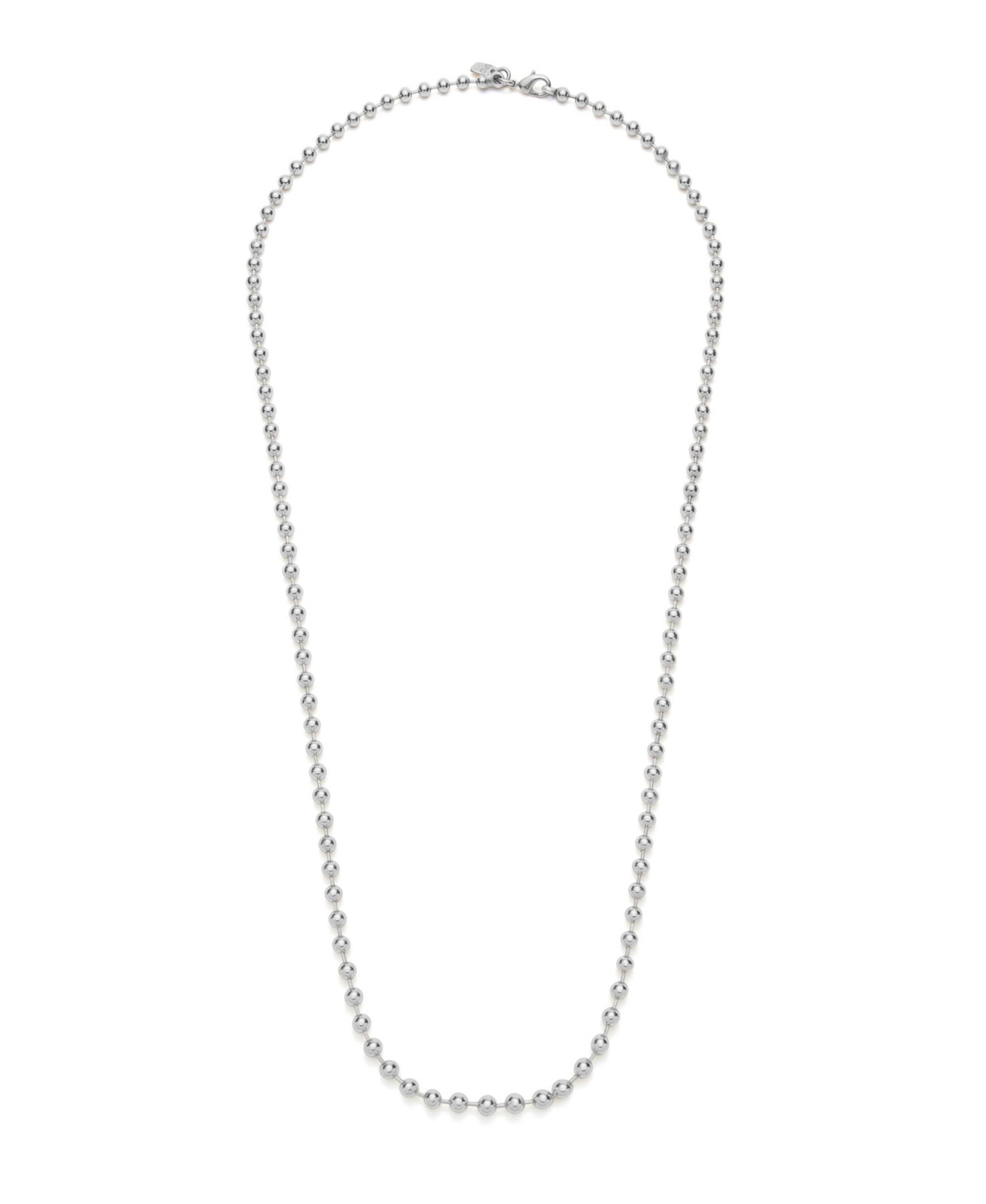 Silver Metal Alloy Balls Necklace