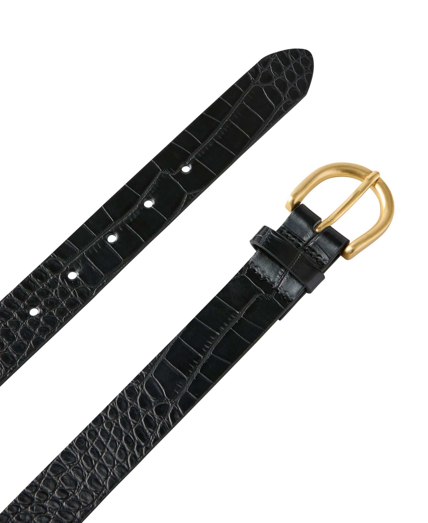Men's Croc Embossed Belt