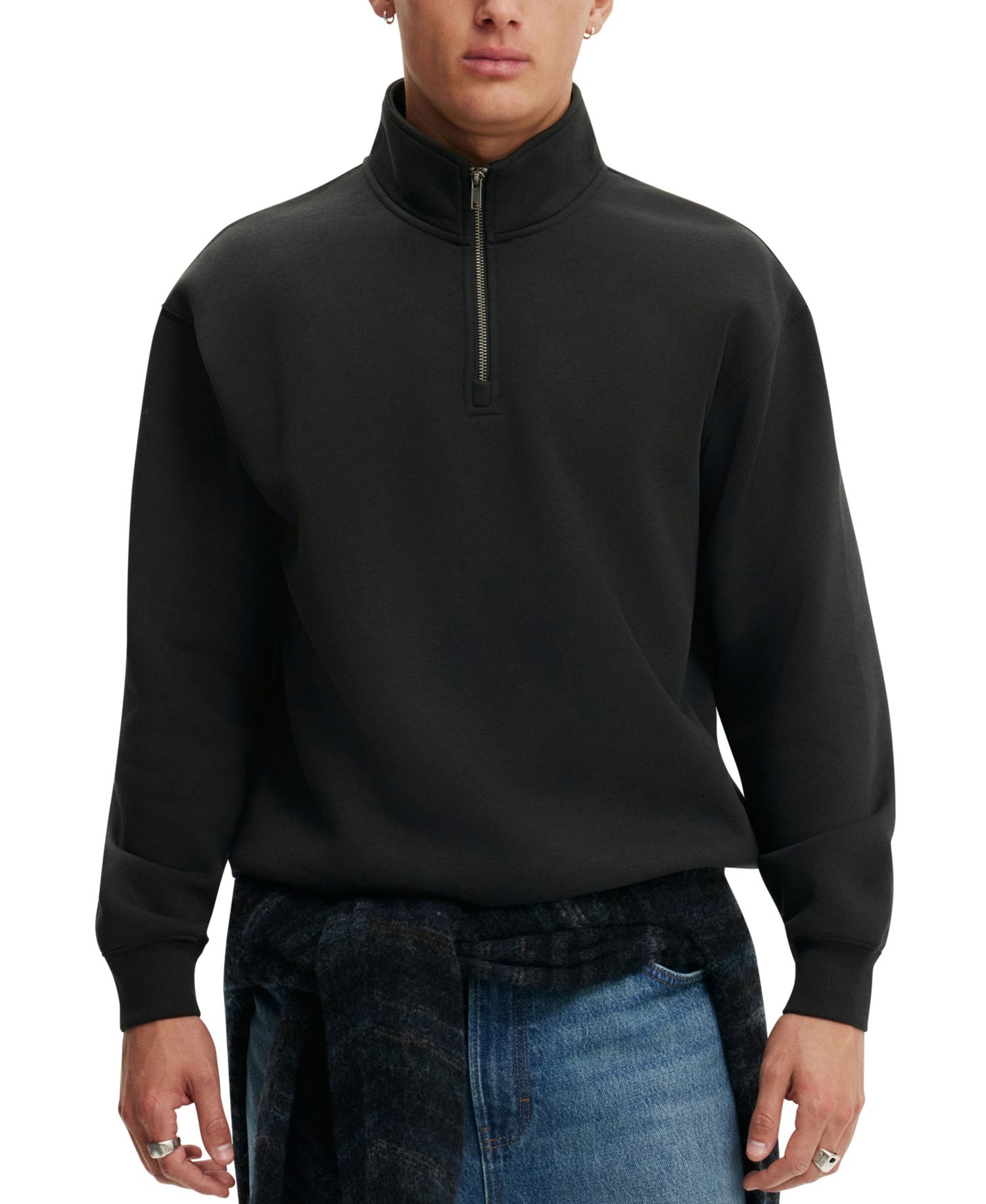 Men's Zip Fleece Sweatshirt