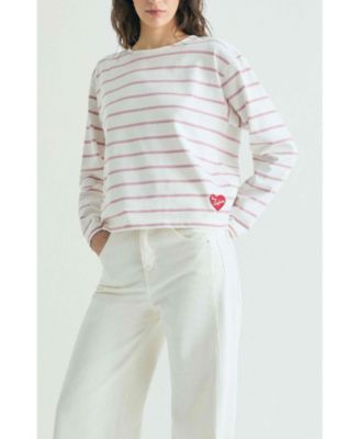 Women's Striped T-shirt Patch
