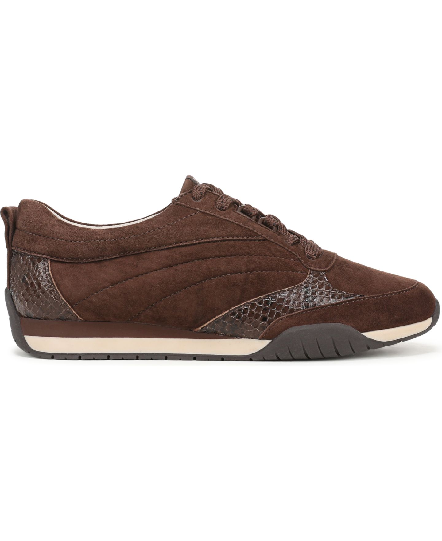 Женские кроссовки Naturalizer Tao Lace-Up, цвет: Коричневый змеиный замшевый — фото 2