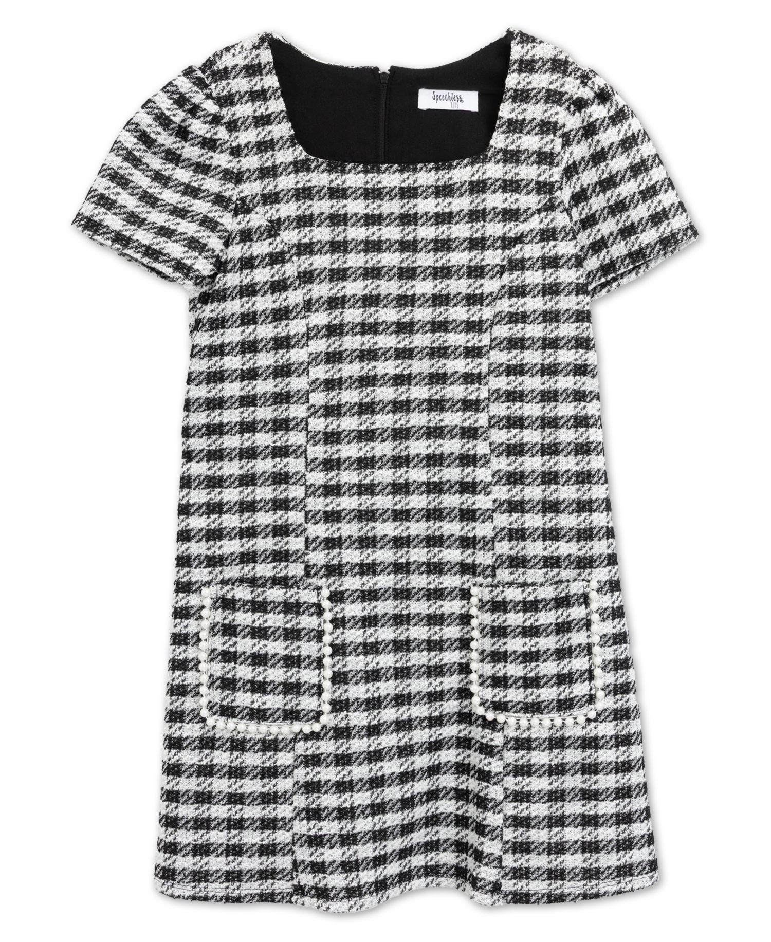 Girls' 7-16 Short-Sleeve Dress