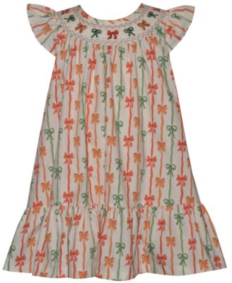 Girls' 2T-6X Short-Sleeve Dress