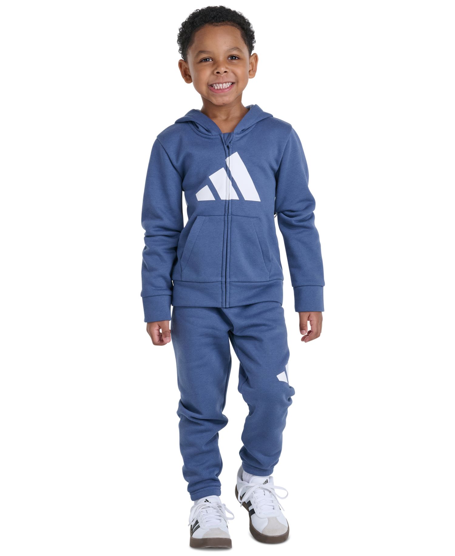 Boys' 2T-7 Long-Sleeve Full-Zip Jacket and Pants, 2-Piece Set
