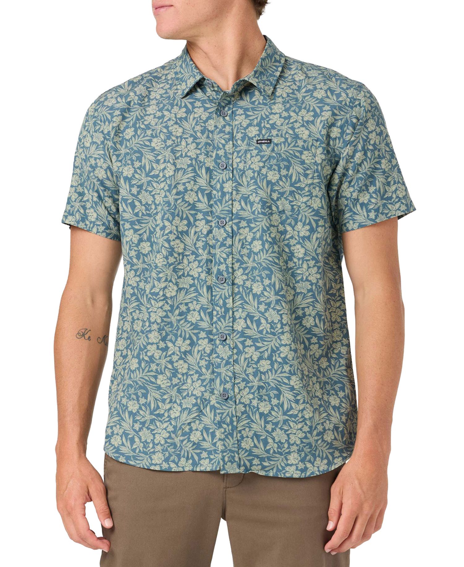 Men's Oasis Standard Print Woven Shirt