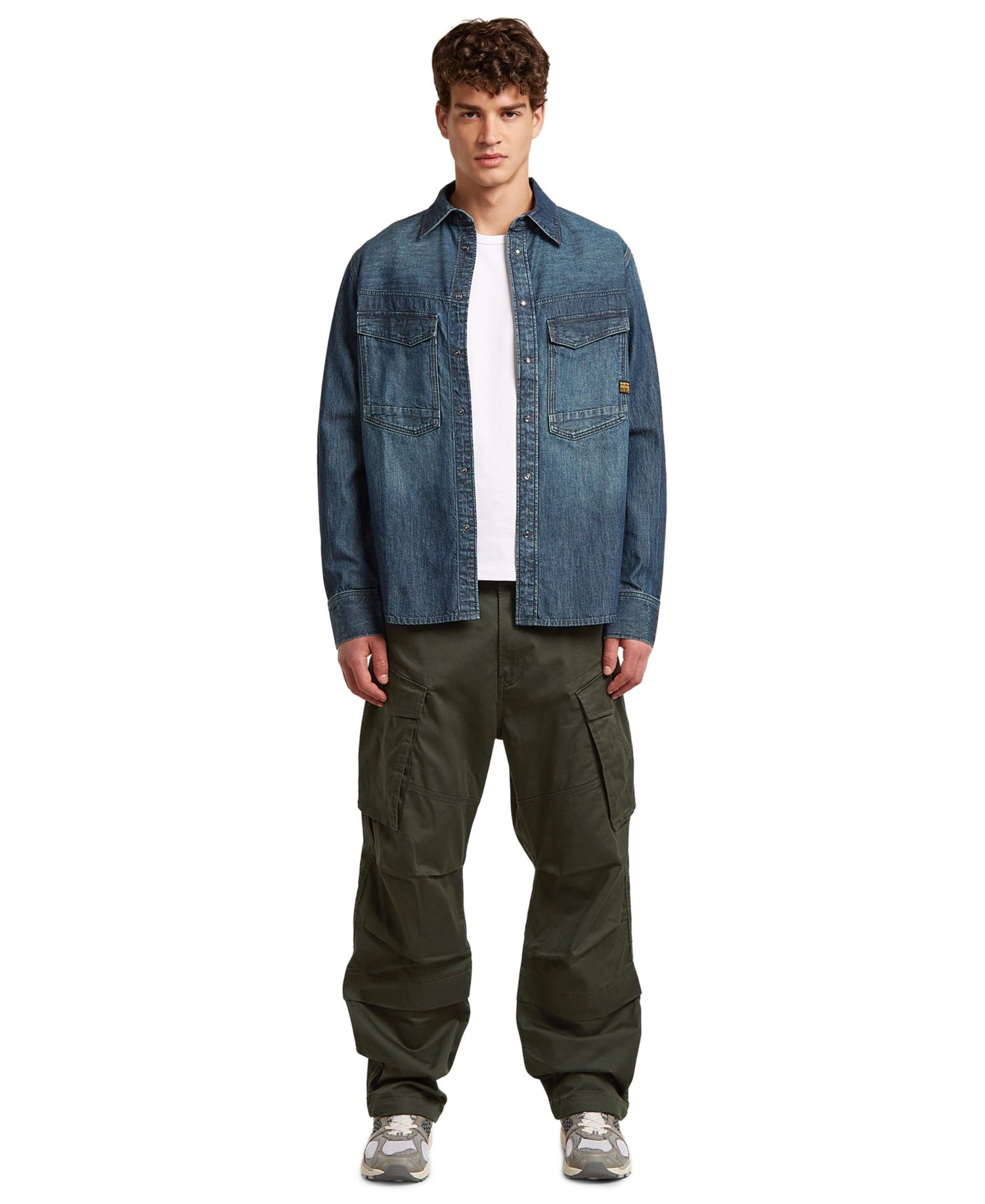 Men's Rovic 3D Relaxed Loose-Fit Pants