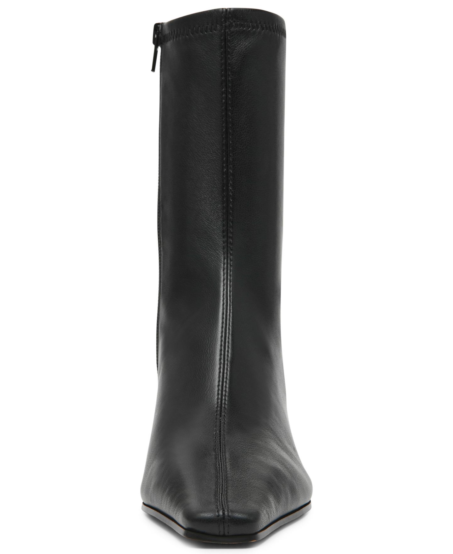 Женские носки Steve Madden Kimmens Kitten Heel Sock Booties, цвет: Чёрный — фото 7