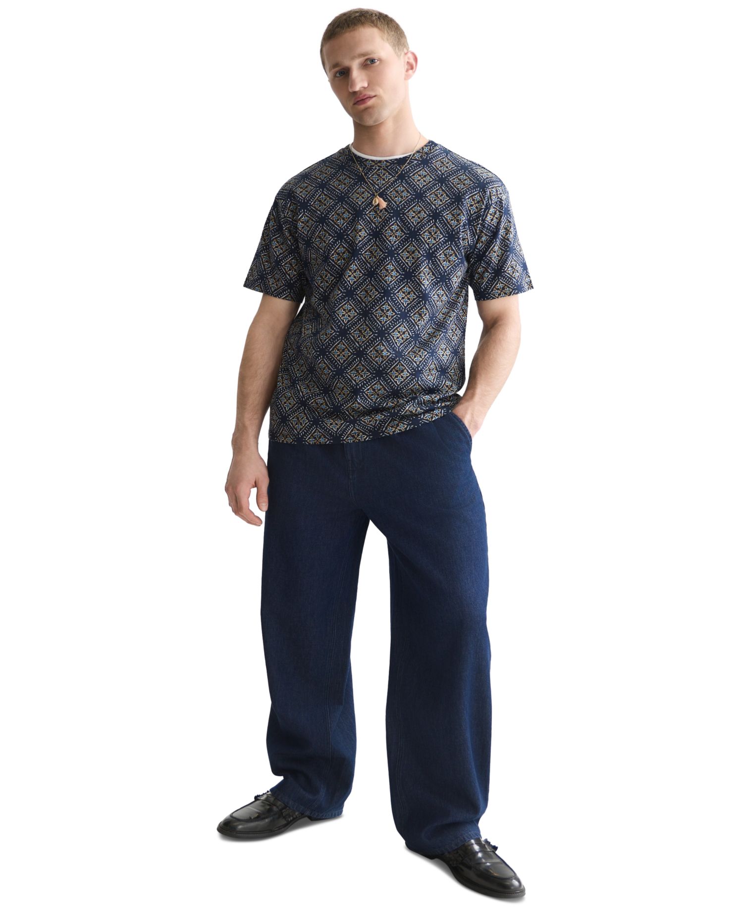 Men's Printed Relaxed-Fit T-Shirt