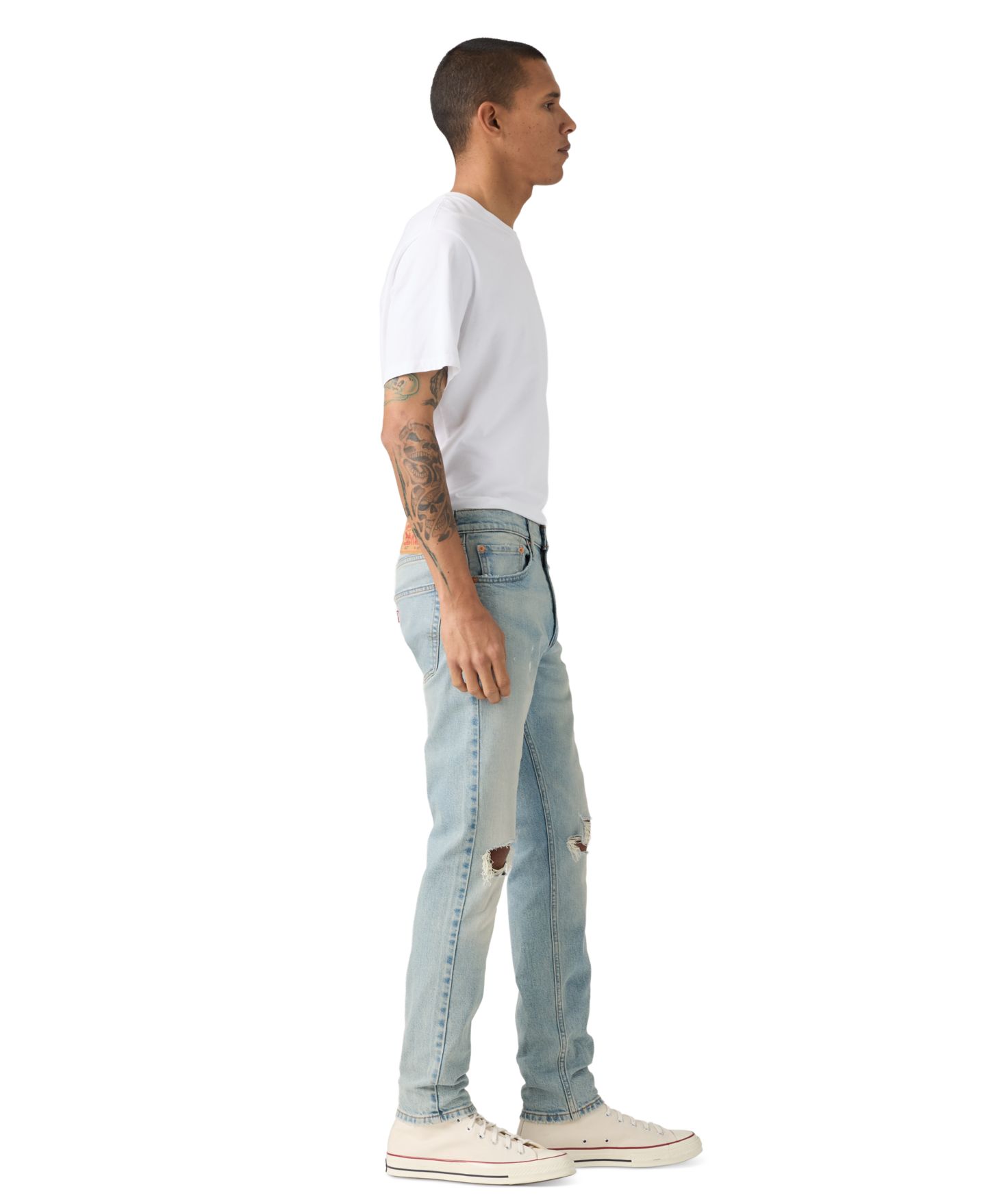 Мужские джинсы Levi's 512™ Slim-Fit Taper Ankle, цвет: Catch Feelings Dx — фото 4