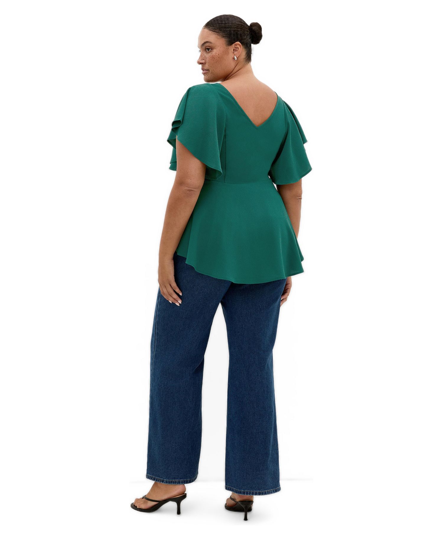 Women's Romantic Mood Peplum Top