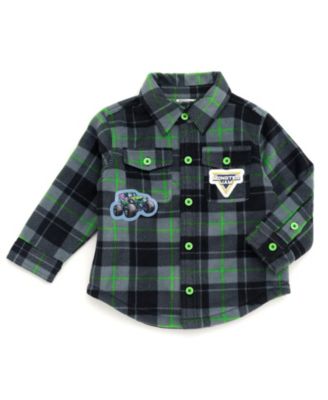 Toddler Boys (3T-5T) Button Front Shacket