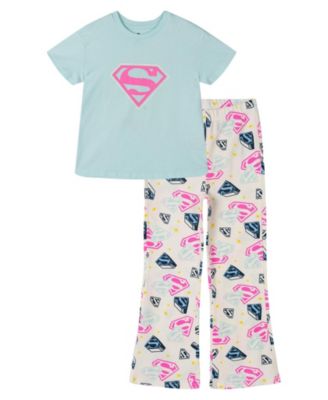Toddler Girls Supergirl 2-Piece Tee and Flare Leggings Set