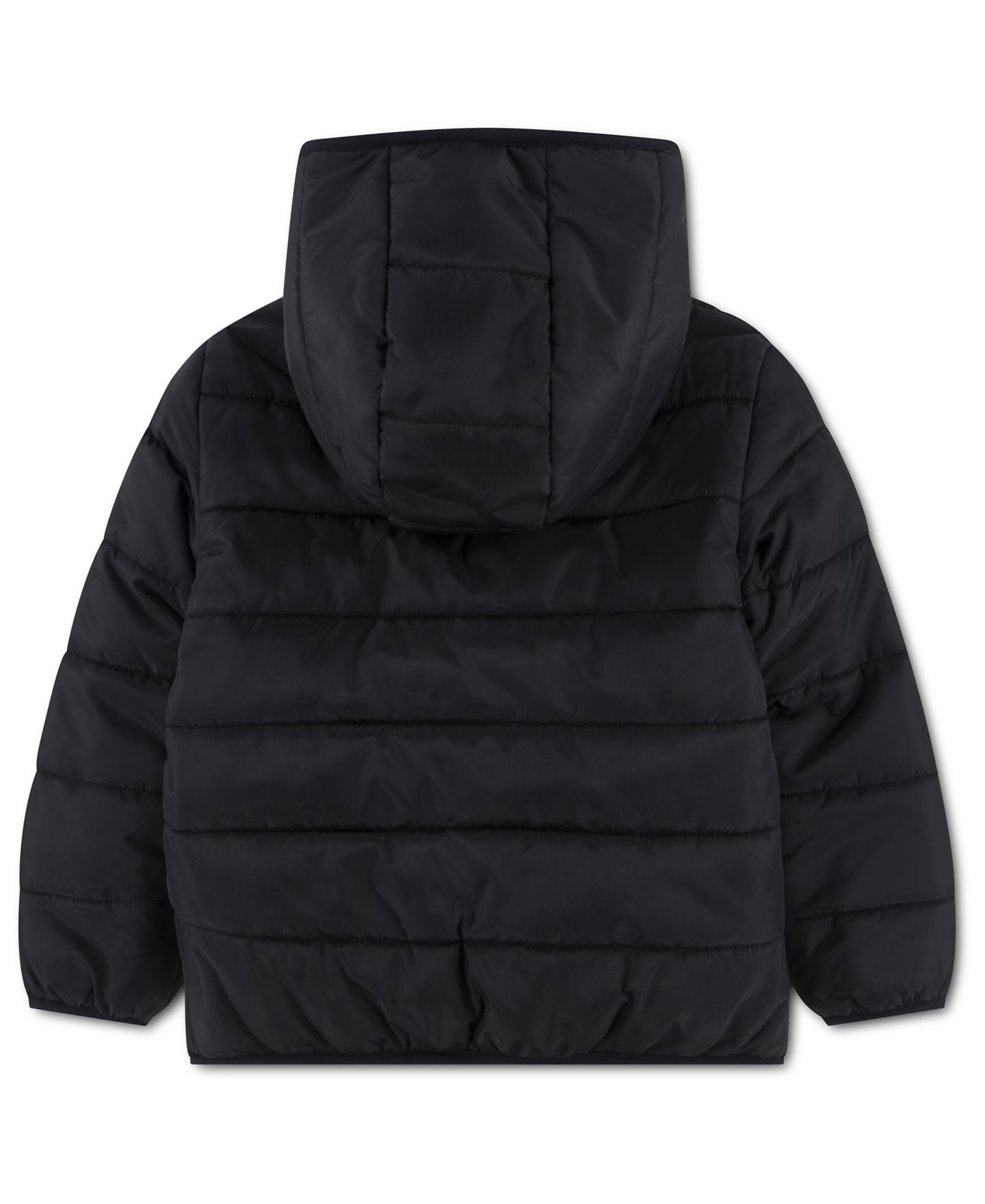 Куртка Nike Reversible Faux-Sherpa Jacket для мальчиков-малышей, цвет: Чёрный — фото 2