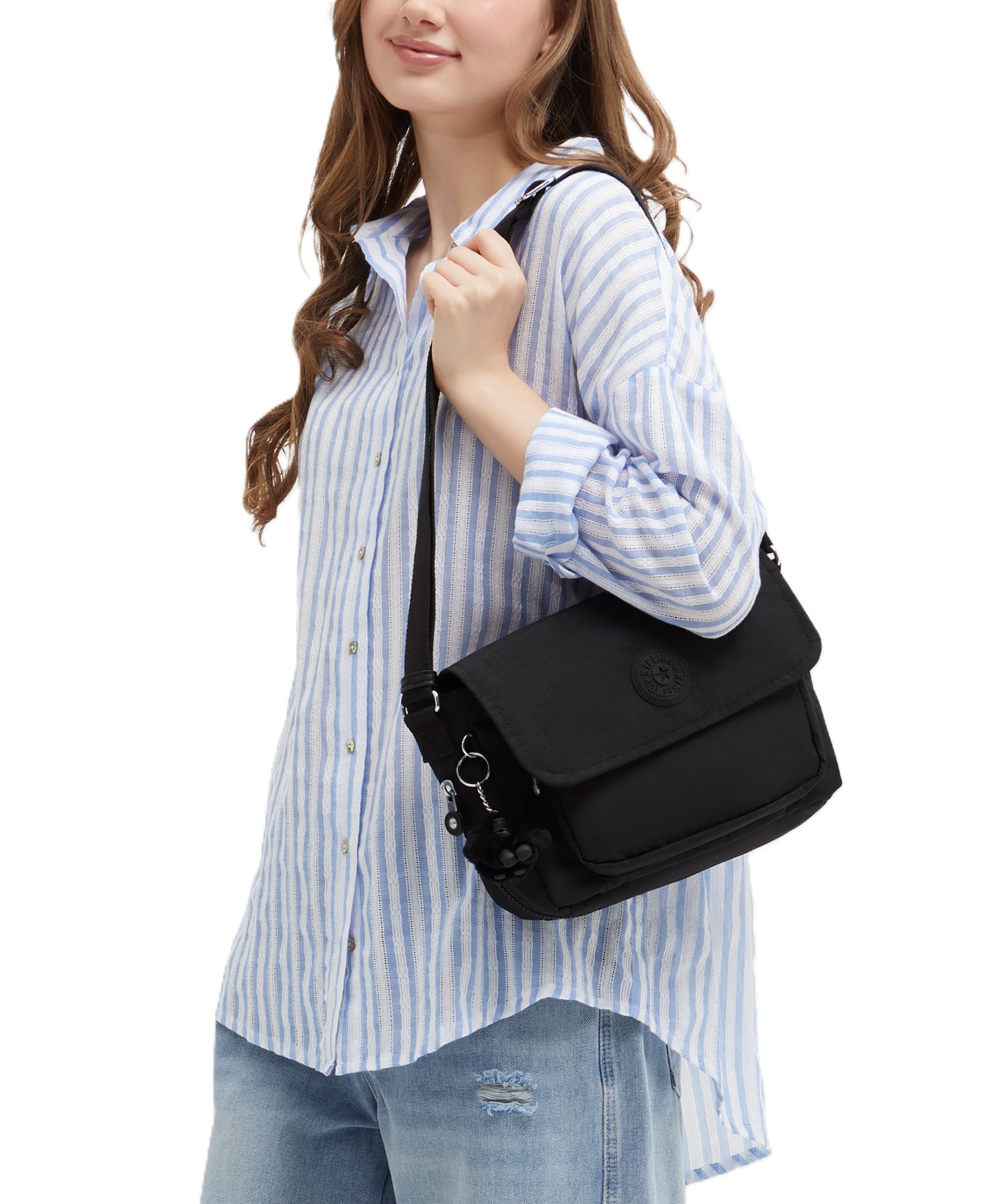 Женская сумка Kipling Dalma Crossbody, цвет: Чёрный — фото 3