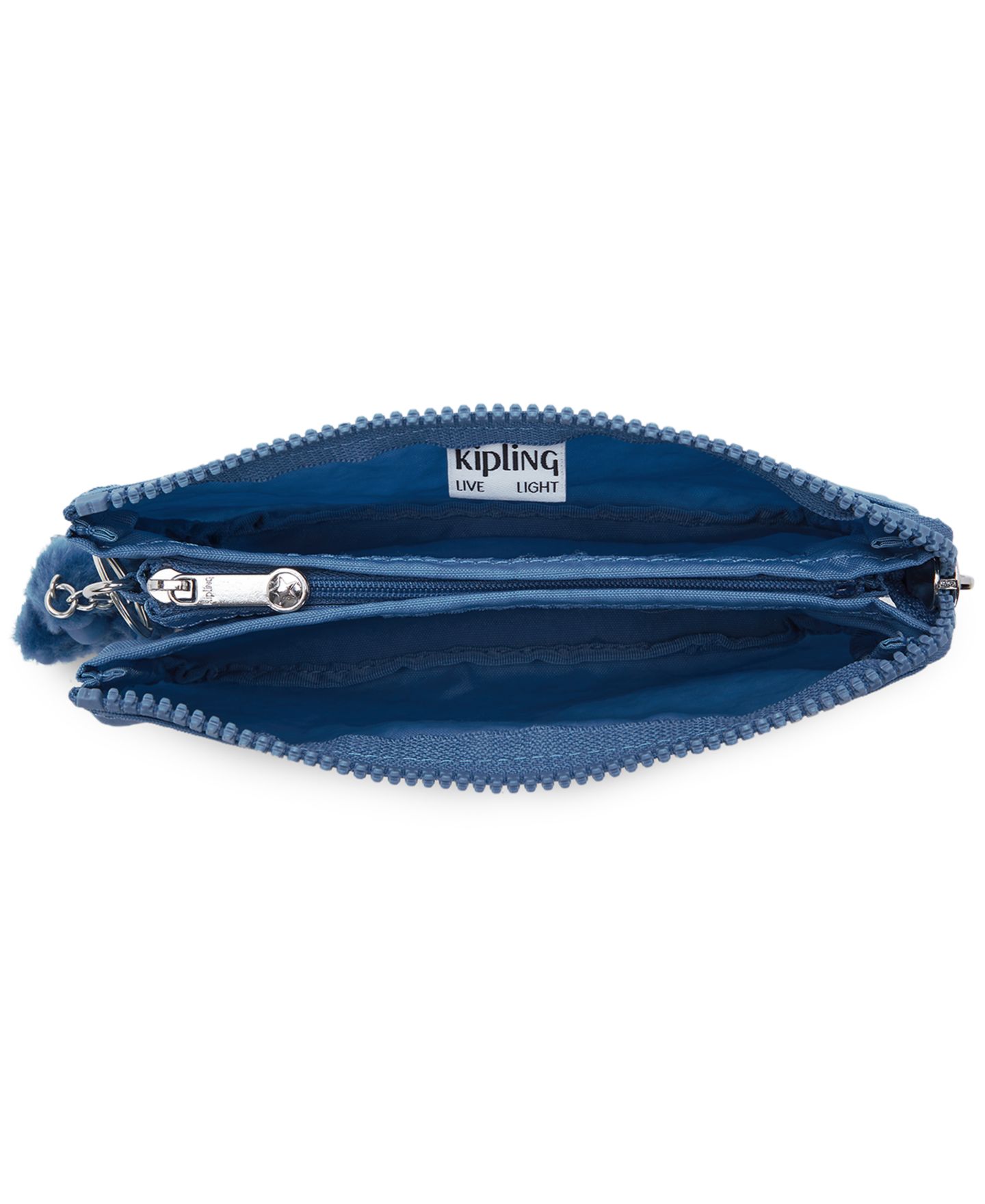 Женская сумка Kipling Creativity Mini Handbag, цвет: Винтажный синий — фото 3