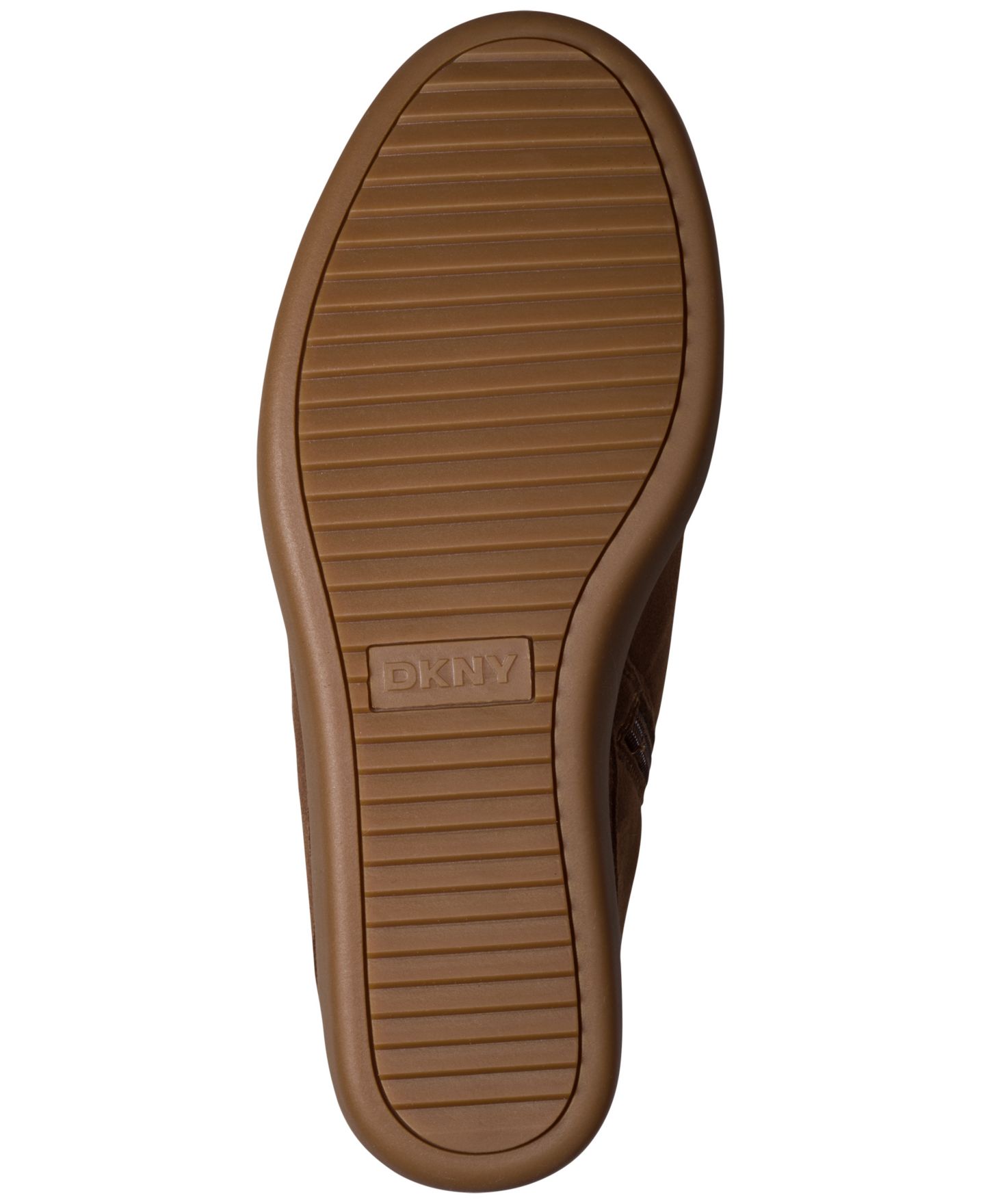 Женские кроссовки DKNY Sammy Lace-Up Wedge, цвет: Орех — фото 5
