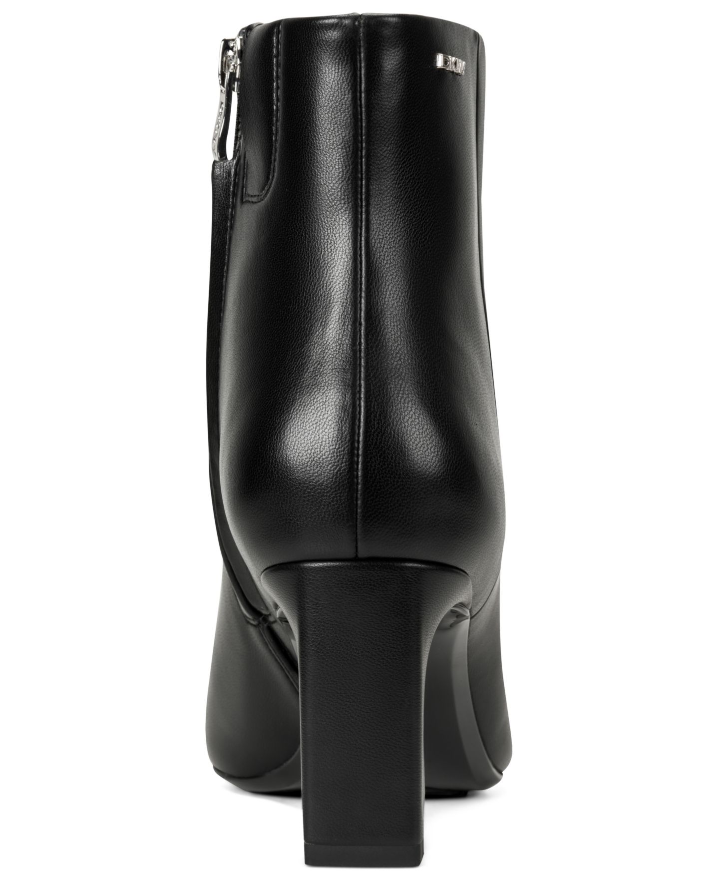 Женские ботинки DKNY Kaelani Zipper Heeled Booties, цвет: Чёрный — фото 3