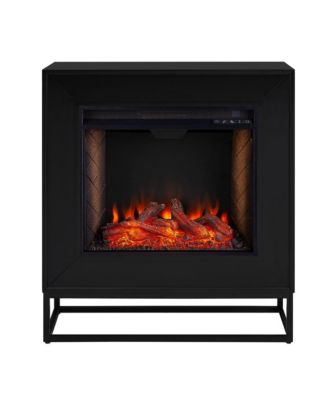 Holly and Martin Frescan Criss-Cross Electric Fireplace