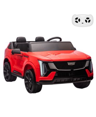 2-Seater Licensed luxury SUV Ride-On Truck, Remote Control, Spring Suspension, LED Lights, Music