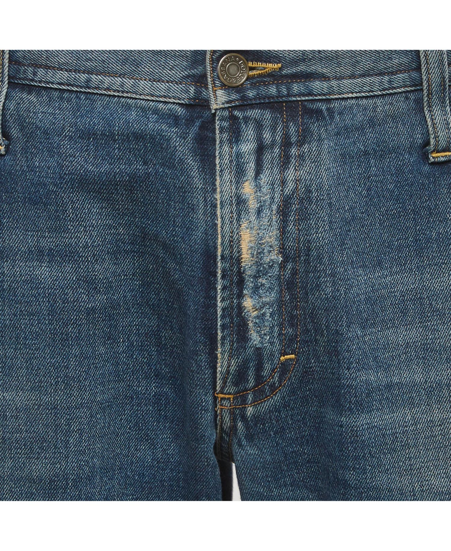 Men's Distressed Jeans
