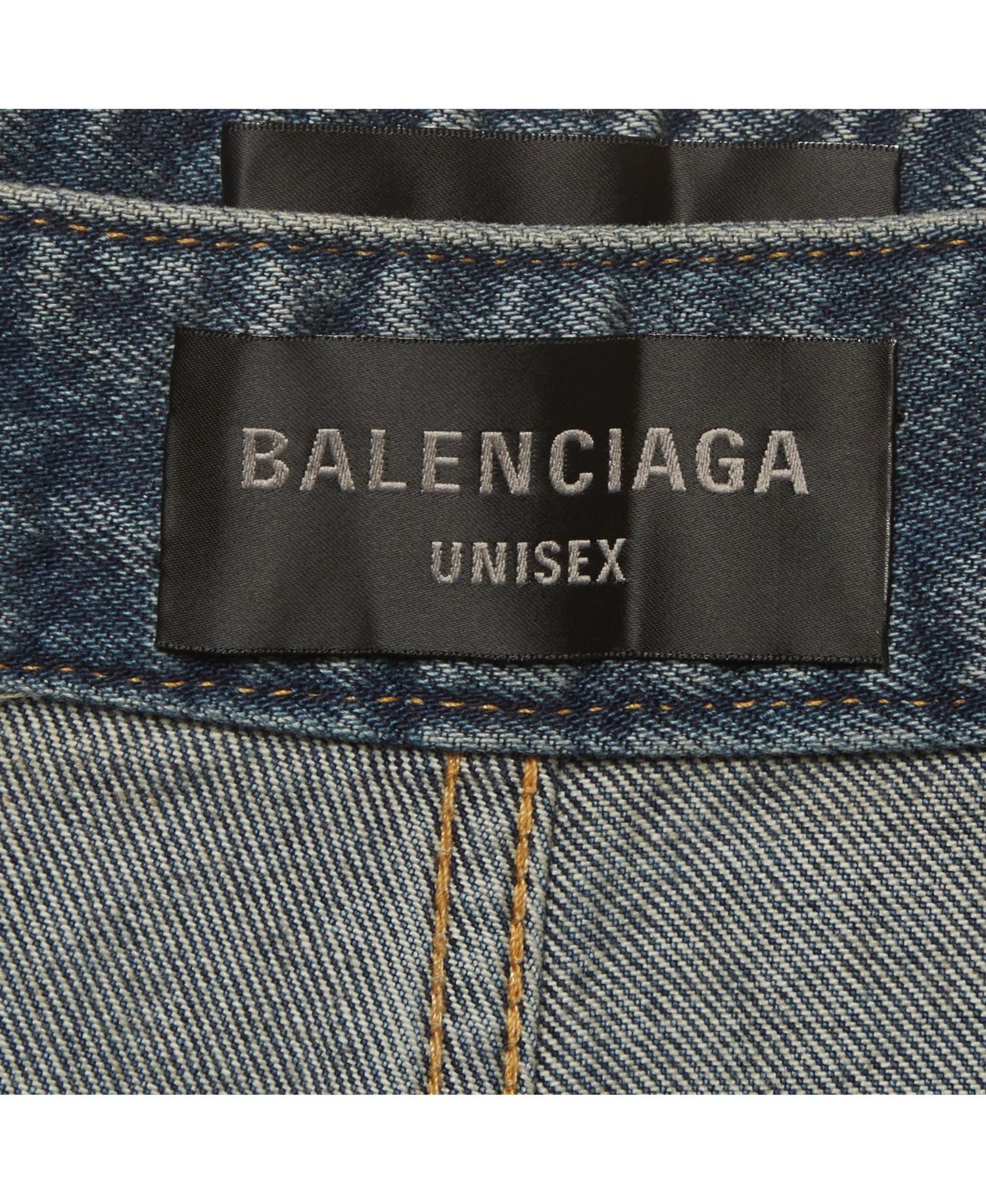 Men's Denim Apron Skirt Docking Pants