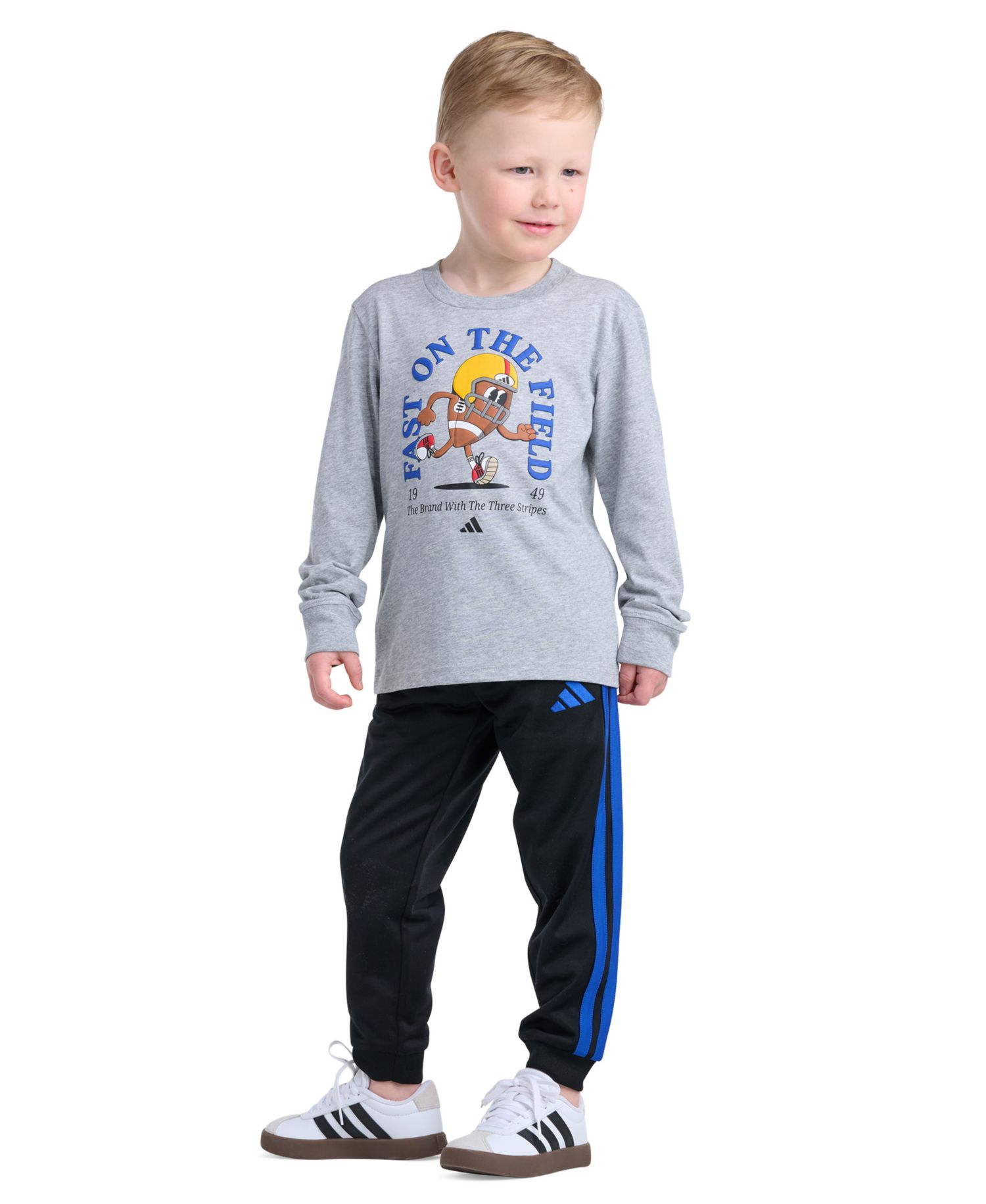 Boys' 2T-7 Long-Sleeve Sport Graphic T-Shirt