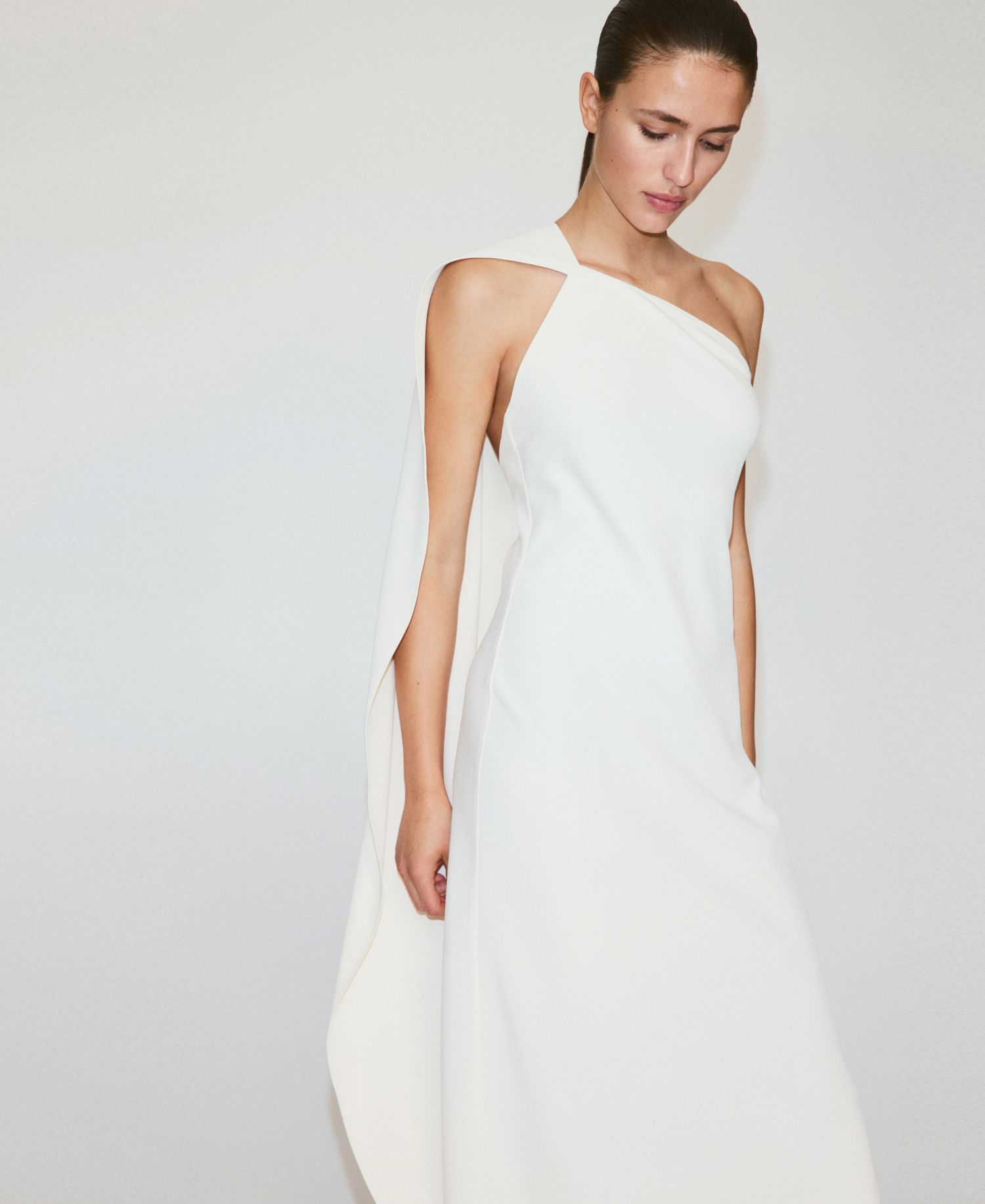 Women's Asymmetrical Scarf Dress