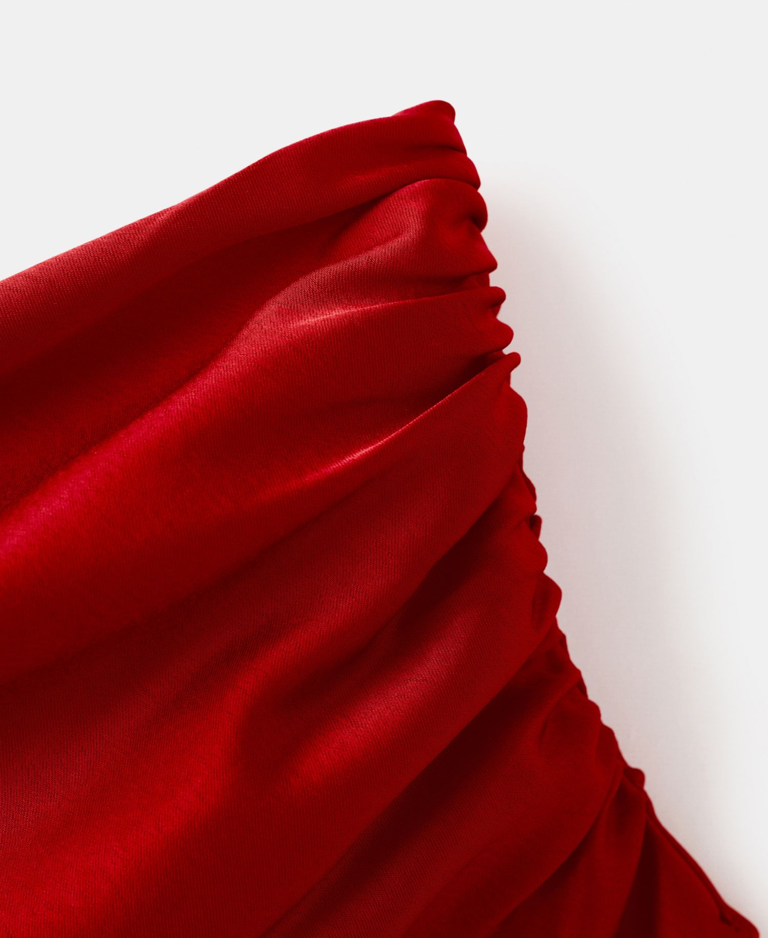 Women's Asymmetrical Satin Dress