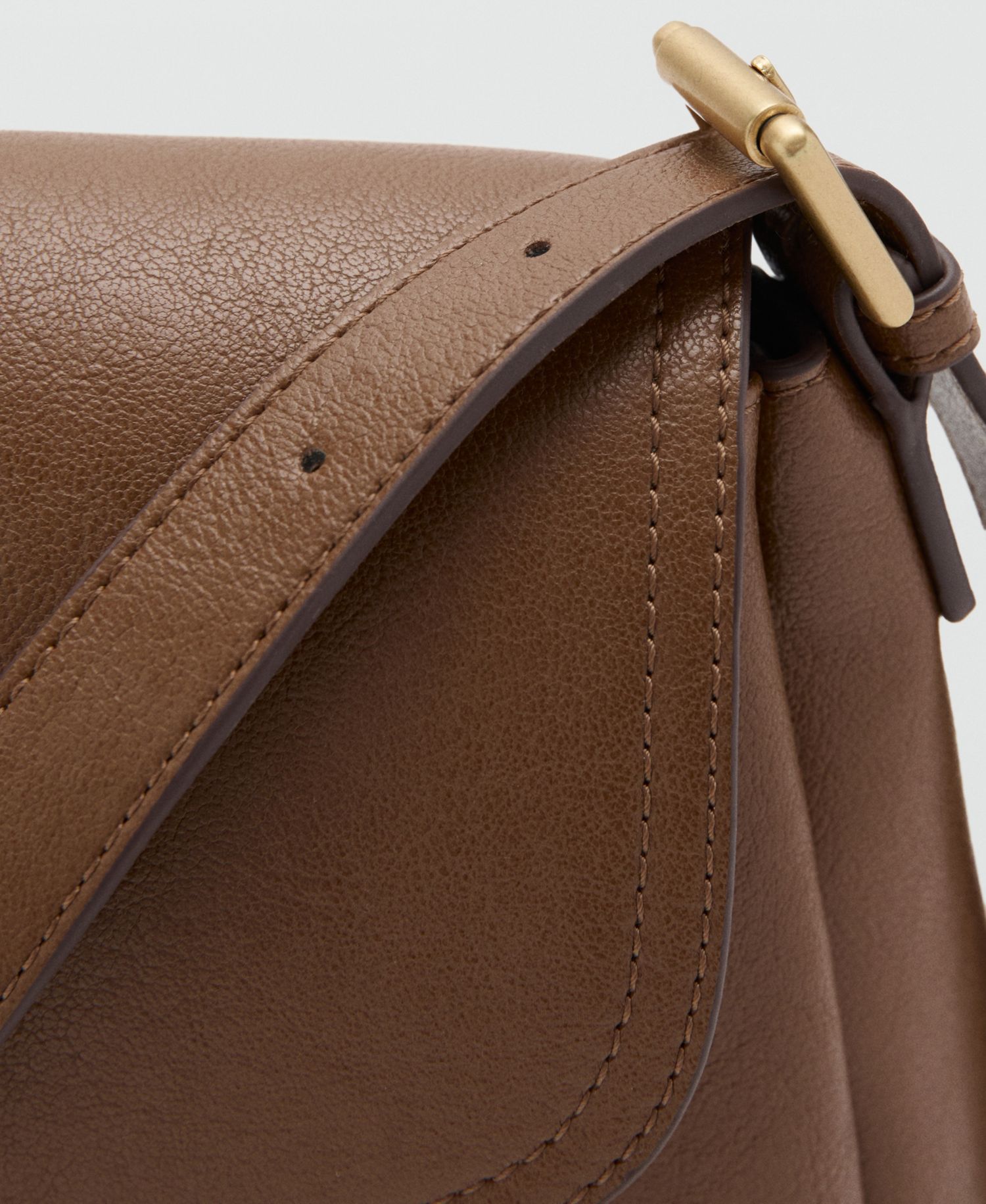 Women's Buckle Shoulder Bag