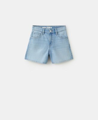 Women's Straight-Fit Denim Shorts