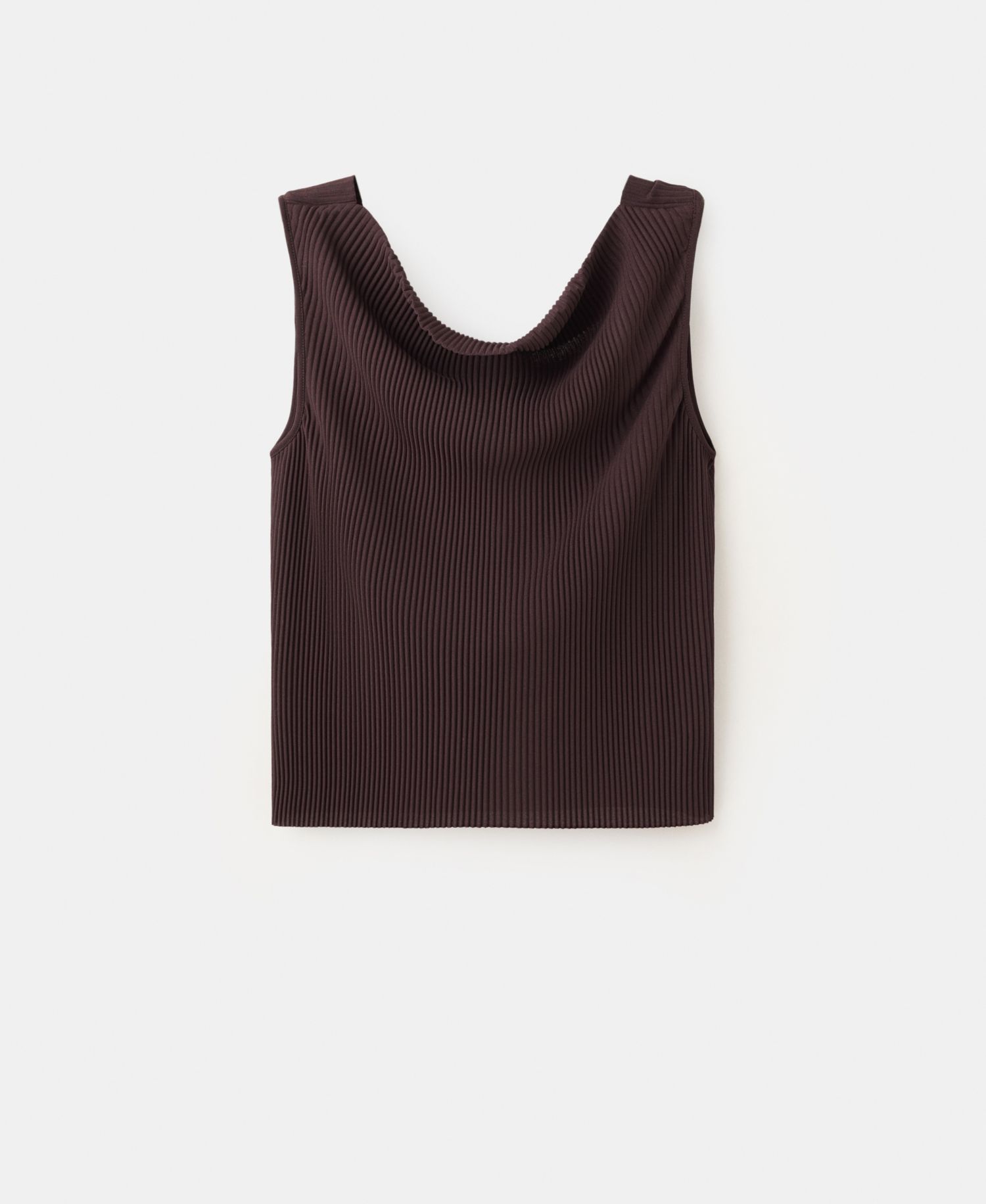 Women's Bead Detail At The Back Textured Top