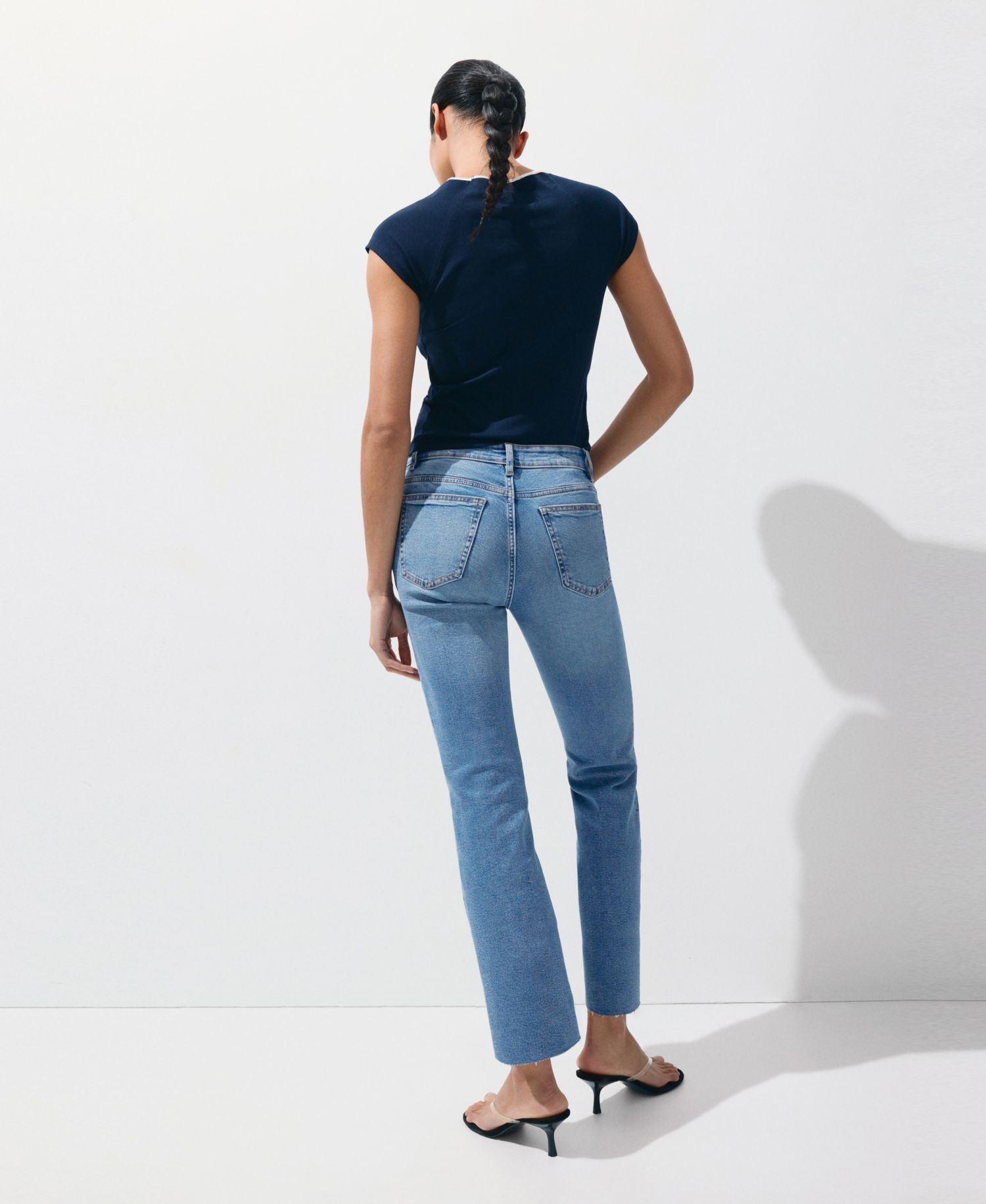 Women's Sienna Flared Cropped Jeans