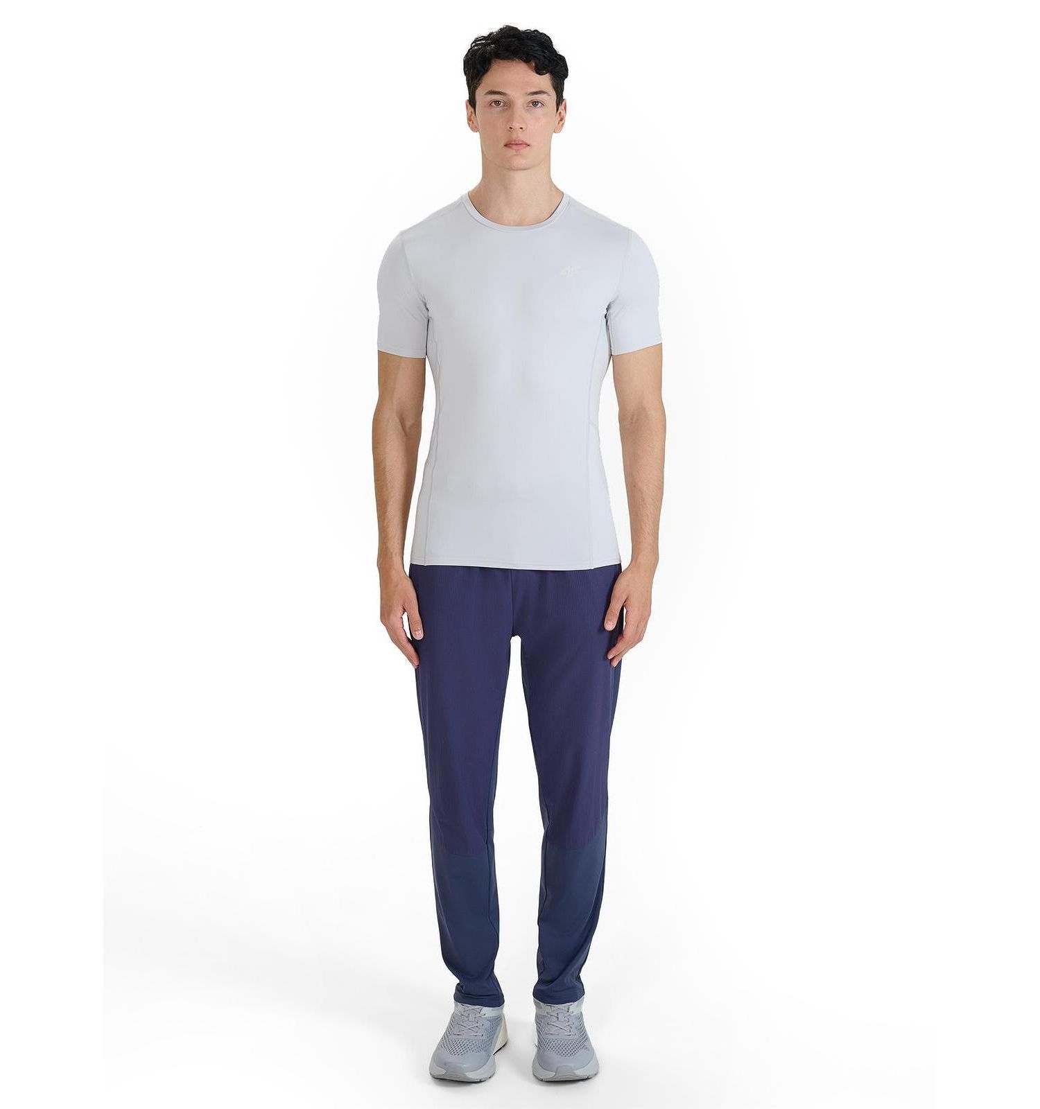 Men’s Slim Quick-Dry Running T-Shirt Stretch Reflective