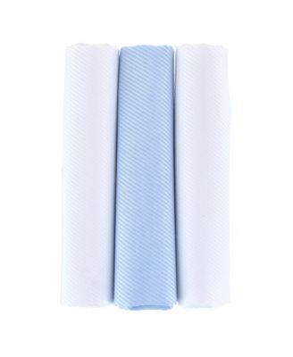 Men's Niles Pinstripe Cotton Handkerchiefs (Pack of 3
