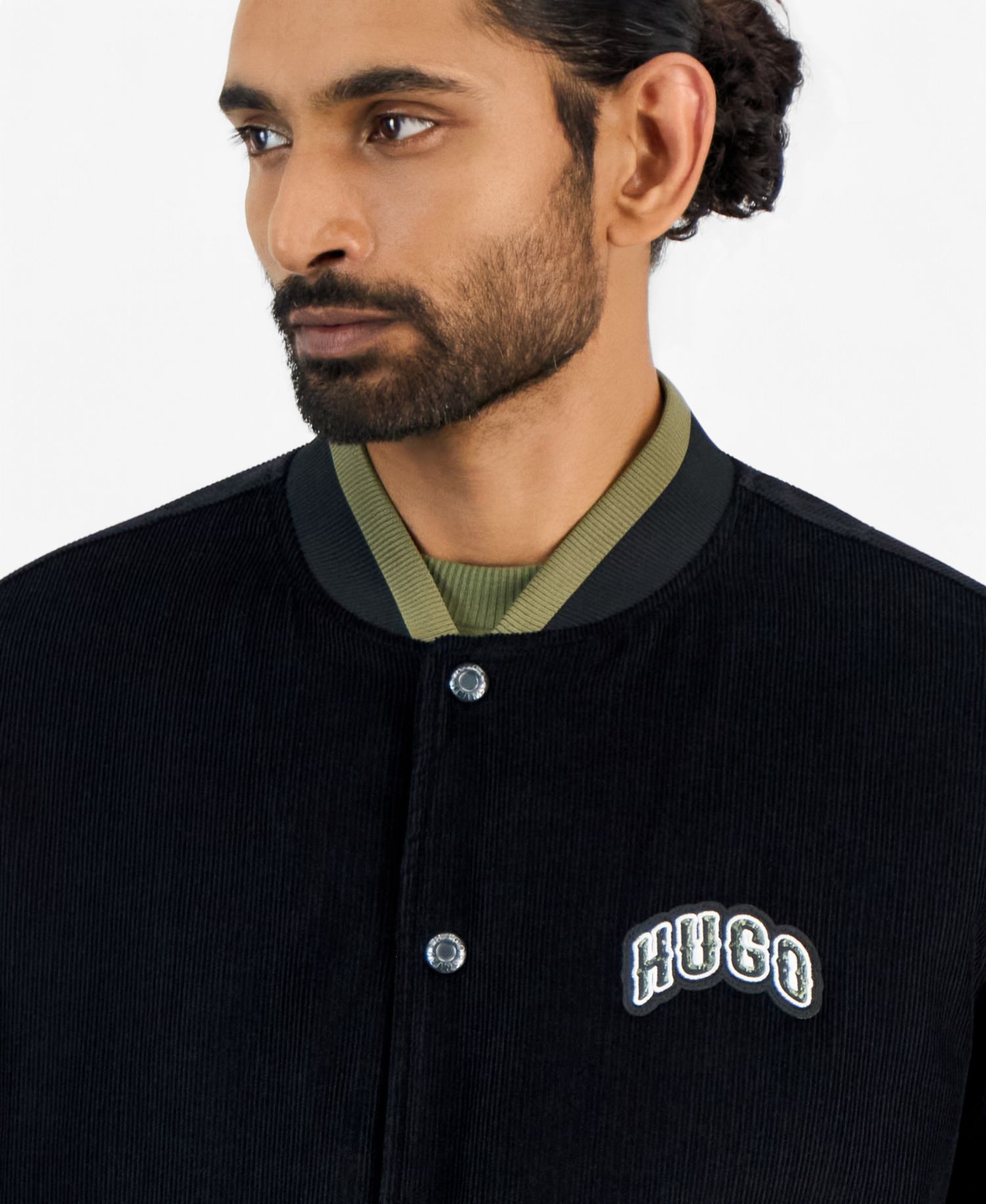 HUGO by Men's Berono Varsity Corduroy Jacket