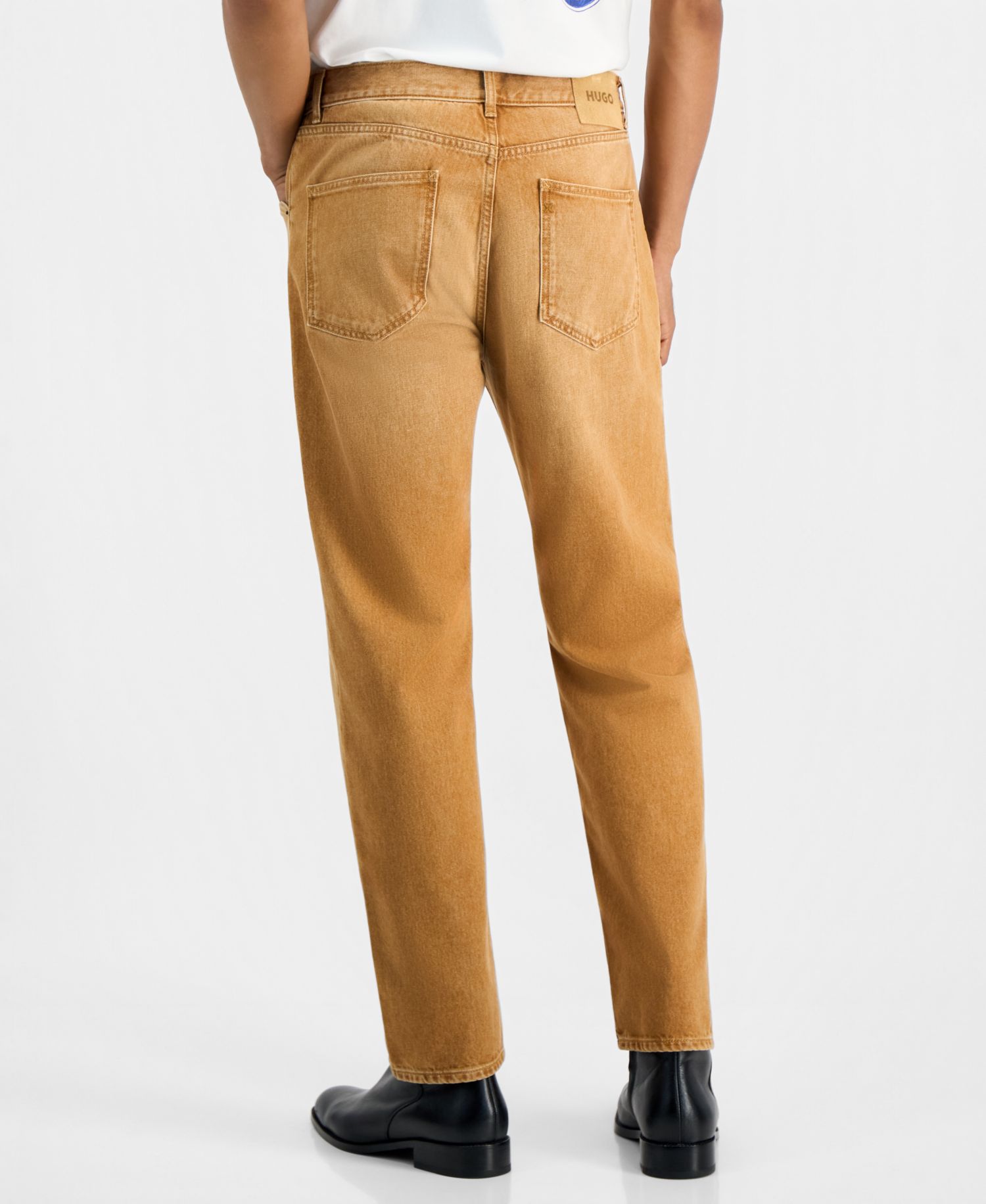 HUGO by Men's Jonah Lightweight Straight-Leg Denim Jeans